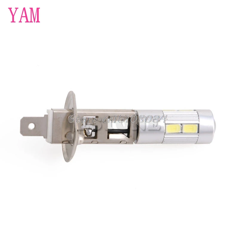 5630 SMD 10 LED H1 Галогенная автомобильная лампа противотуманная фара постоянного тока