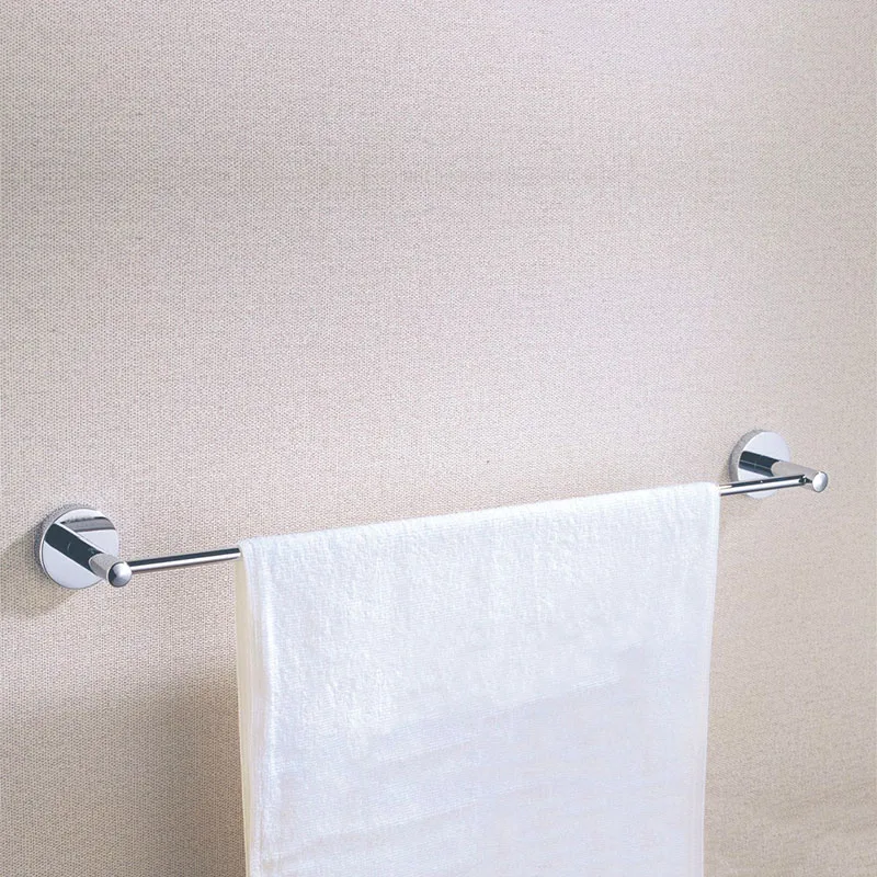 Single Towel Bar Набор аксессуаров для ванной комнаты, вешалка для полотенец, Полка для полотенец, вешалка для полотенец, туалет, диспенсер для мыла, держатель для унитаза, щетка для душа, аксессуары для ванной комнаты, наборы - Цвет: Single Towel Bar