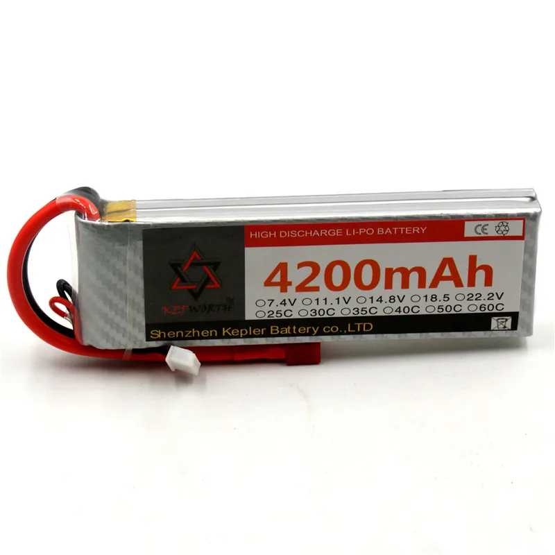 

2s 7.4v 4200mAh Lipo Battery RC Car Plane Boat Lithium Ion Polymer Battery For Truck Tank Drone Helicopter