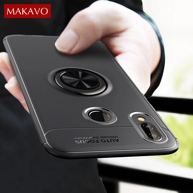 Чехол MAKAVO для Huawei Honor 10 Lite мягкий матовый Силиконовый чехол задней панели Honor10