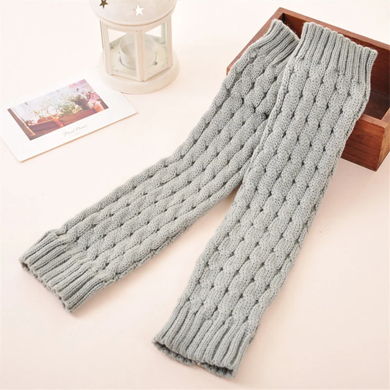 Женские зимние носки теплые для девушек вязаная крючком шерстяная тёплая