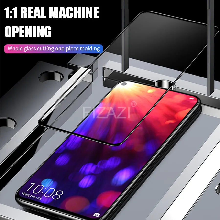 6D полное клеевое Покрытие Закаленное стекло для Huawei P20 Pro Lite Honor 7X 8X 8C 10 9 View 20 Magic 2
