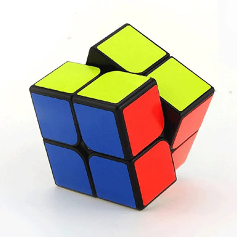 2018 Новый 2x2x2 кубик рубика Magic Cube карман Скорость головоломки 50 мм Развивающие