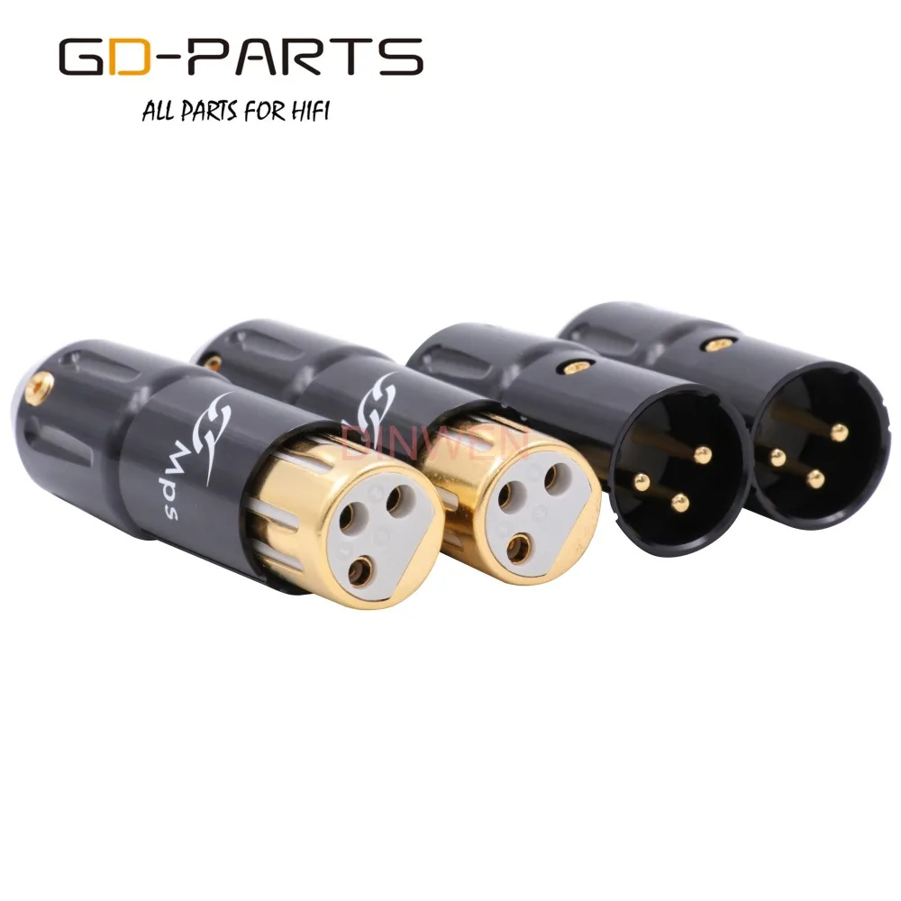 MPS 3pin мужской женский разъем XLR Клеммная розетка Hifi аудио микрофон Змеиный кабель