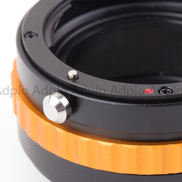 PRO Встроенный адаптер для объектива с регулировкой Радужки подходит Nikon F Mount G