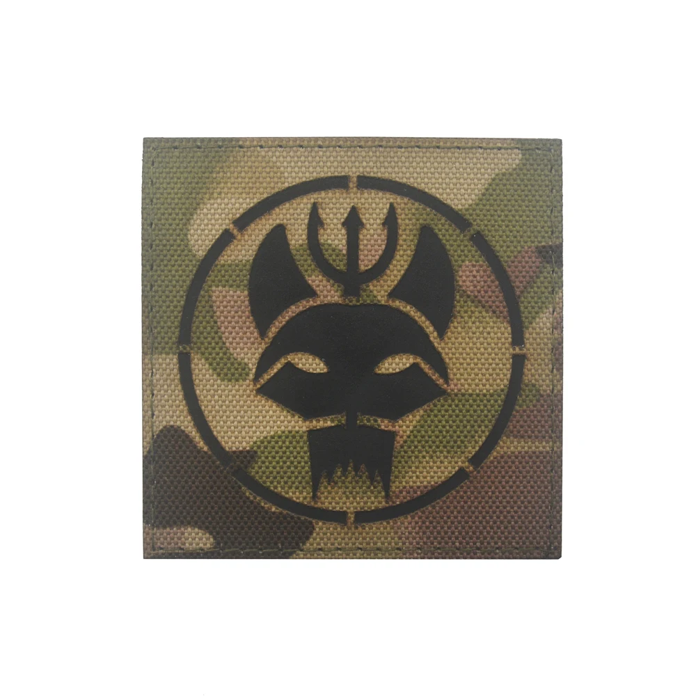 Нашивка с вышивкой, нашивка SealTeam, военный значок, спецназ, тактический боевой дух, декоративные нашивки в виде совы, трезубец, нашивки для шитья, аппликация