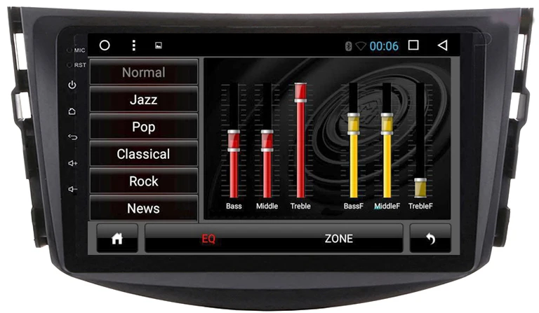 Android 6 0 dvd плеер для Toyota RAV4 Rav 4 2007 2008 2009 2010 2011 2 din 1024*600 gps навигации wi fi Quad