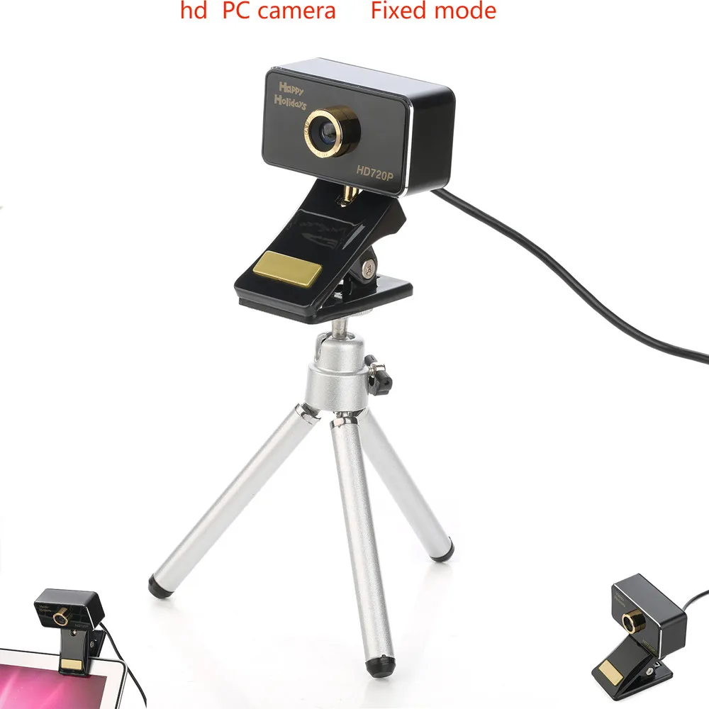 Высокое качество USB камера USB HD веб-камера 720P Цифровая видео веб-камера со встроенным Звуком Цифровой светодиодный для дома и офиса L0429#3