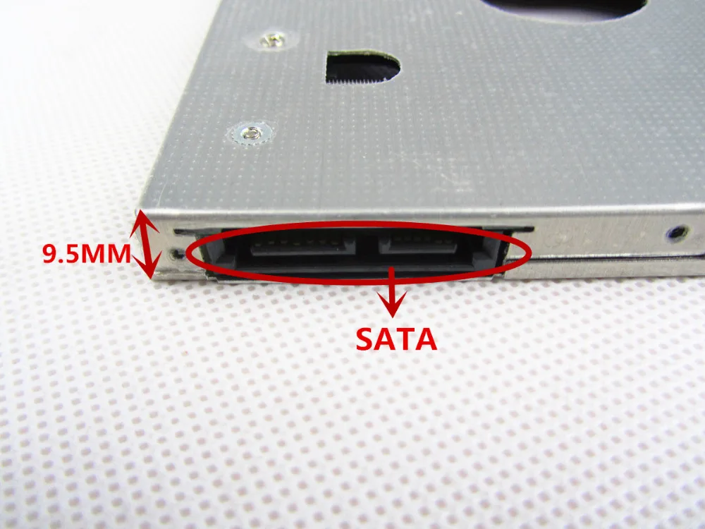 2ND HDD SSD Hard Drive Caddy Adapter for Dell Inspiron 15 3521 Swap DU-8A5HH DVD Free Shipping | Компьютеры и офис