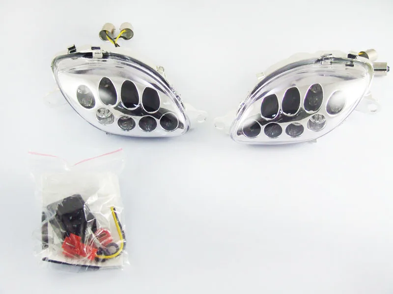 Светодиодный передний указатель поворота для мотоциклов SUZUKI GSXR1300 Hayabusa 1999 2007|lamp