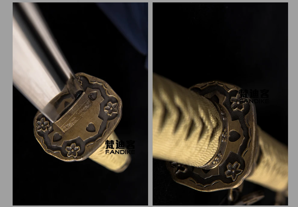 Handmade Japanese officer saber Samurai Katana Sword Full Tang Tachi Very Sharp Steel Blade | Дом и сад
