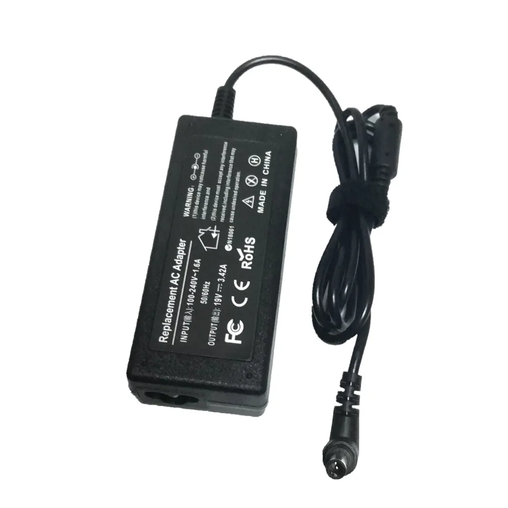 19V 3.42A подходит 19V 2.6A 2.53A AC Питание адаптер Зарядное устройство для LG ЖК-дисплей монитор 32mb25vq-B LCAP40 DA-65G19 PA-1650-68 PA-1650-43