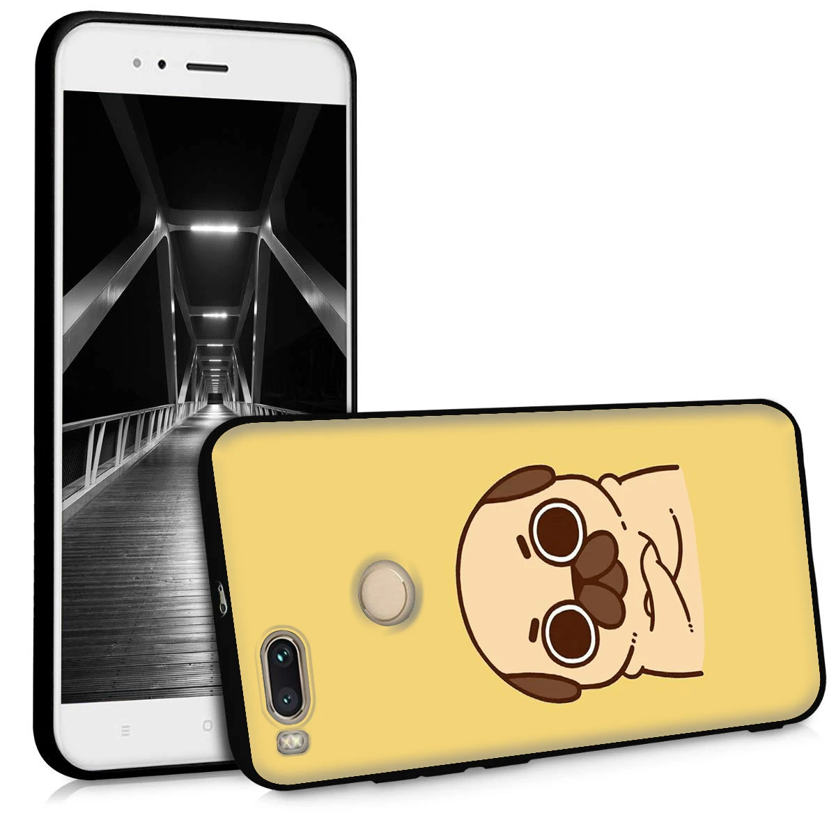 Чехол Lavaza с бульдогом из ТПУ для Xiaomi MI Redmi Poco X2 K30 Note 8T 10 6 8 9 9se A1 A2 A3 MAX 3 Lite Pro Plus f1 |