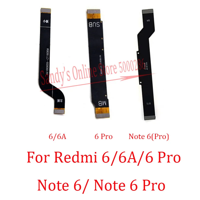Новинка для Xiaomi Mi Redmi6 Redmi 6 6A Pro Note 6pro основная материнская плата соединительная