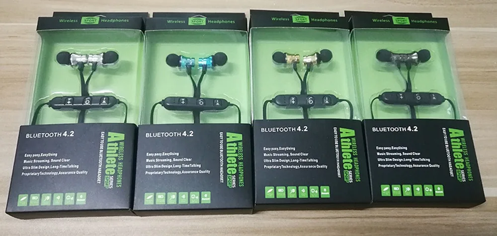 Спортивные Bluetooth наушники стерео музыка MP3 наушники Магнитный наушник беспроводная гарнитура для Xiaomi samsung iPhone Телефон