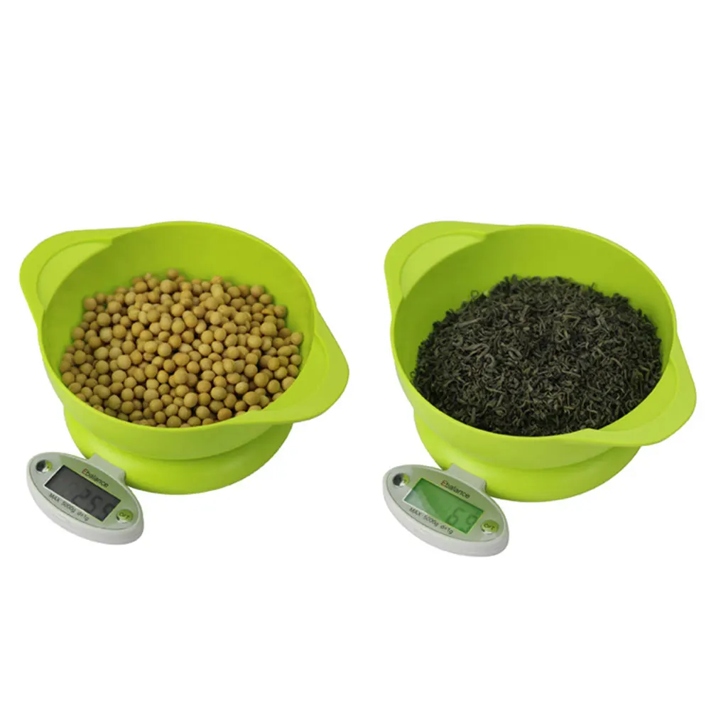 Кухонные весы с ЖК-дисплеем чашей цифровые пищевые бытовые электронные