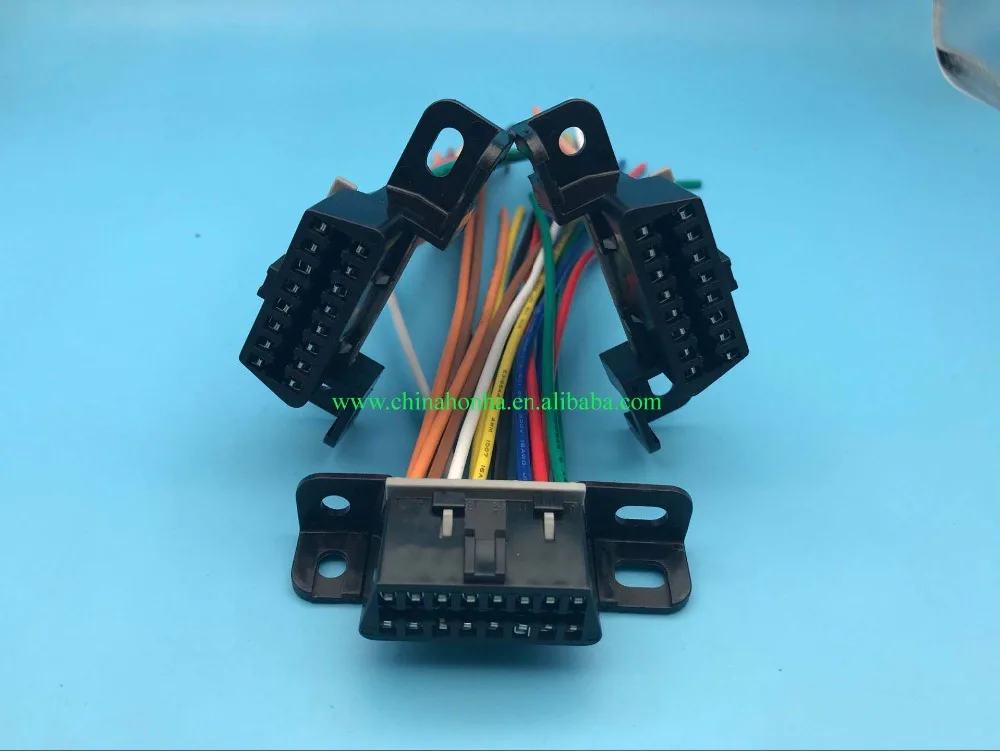 5 шт. OBDII OBD2 жгут проводов Разъем косичка Корвет CAN Bus класс 2 E67 E38 с 15 см 16AWG провод