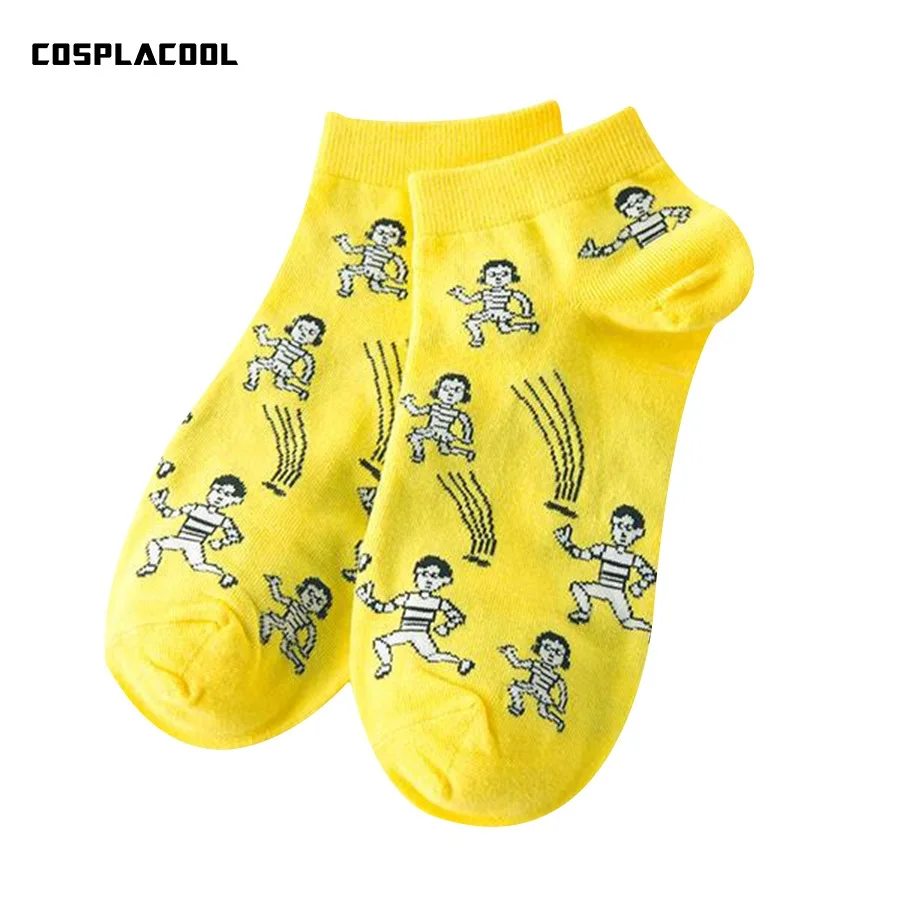 [COSPLACOOL] для мальчиков и девочек носки со смешным рисунком женские повседневные