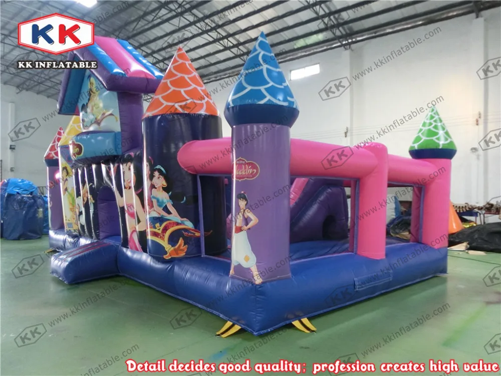 Kids play cartoon type joyful amusement park rides inflatable house/ outdoor structure | Игрушки и хобби