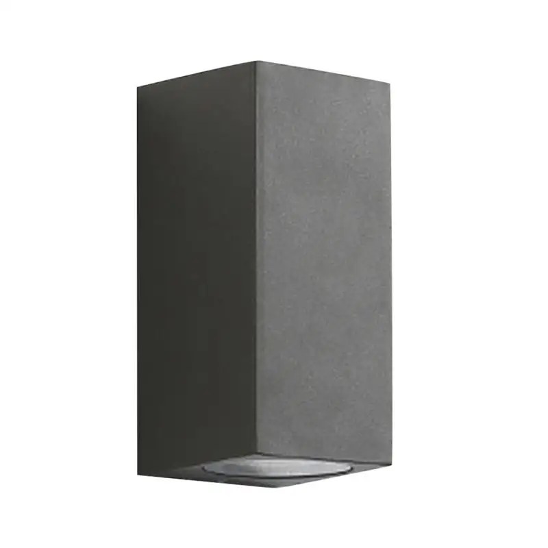 6W теплый белый свет форма Куба LED открытый водонепроницаемый сад балкон двор