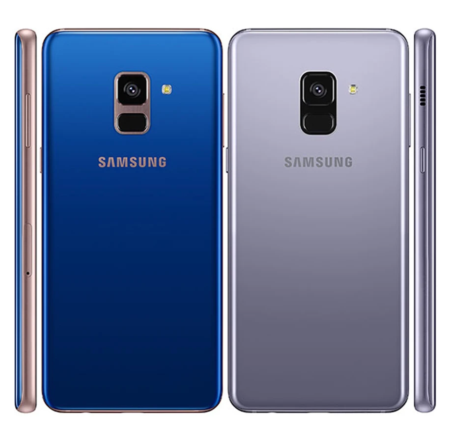 Оригинальный разблокированный мобильный телефон Samsung Galaxy A8 (2018) на базе Android