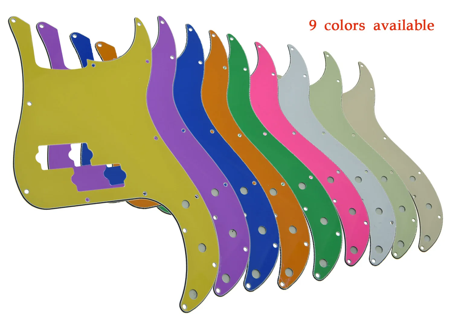 KAISH Спецификация США Precision Bass P Pickguard Scrach Plate 3 Ply 9 цветов|3 ply|p bass pickguardbass pickguard |