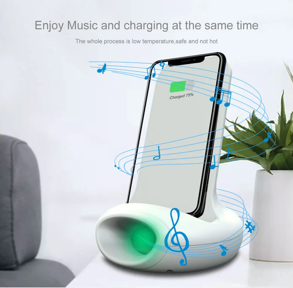 Protefeuille Qi Беспроводное зарядное устройство 15 Вт подставка для samsung Galaxy S10 S9 Plus Note 10 Xiaomi mi9 mix 2s Chargeur индукция
