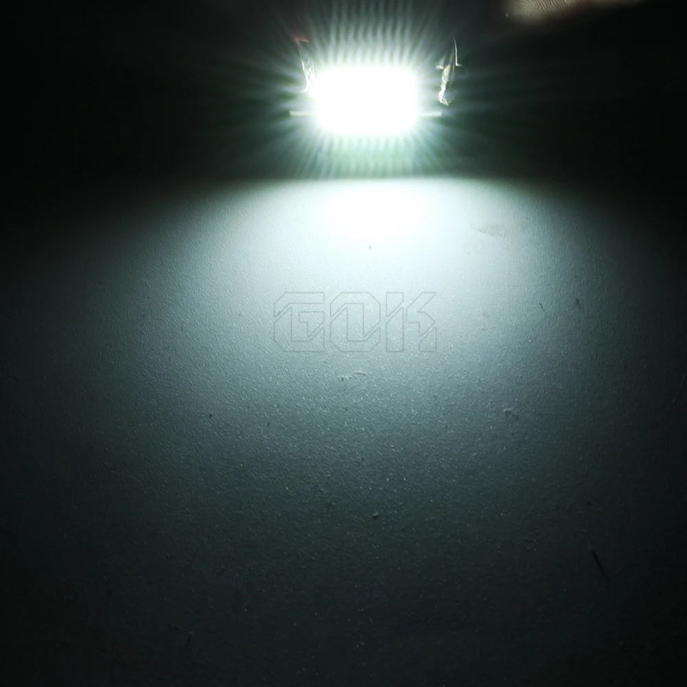 10 x гирлянда 36 мм Светодиодная купольная C5W led 3014 27SMD светильник лампа Canbus