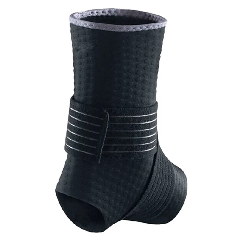 

Basketball black Jacquard ankle strap ankle support sheath sports nursing ankle brace Adjustable Pad Protection Elastic Guard