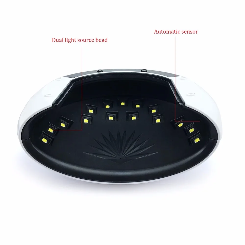 2018 New Nail Dryer 45W UV LED Lamp SUN for Automatic Sensor Curing All Gels Builder Polish Varnish Manicure Tools | Красота и