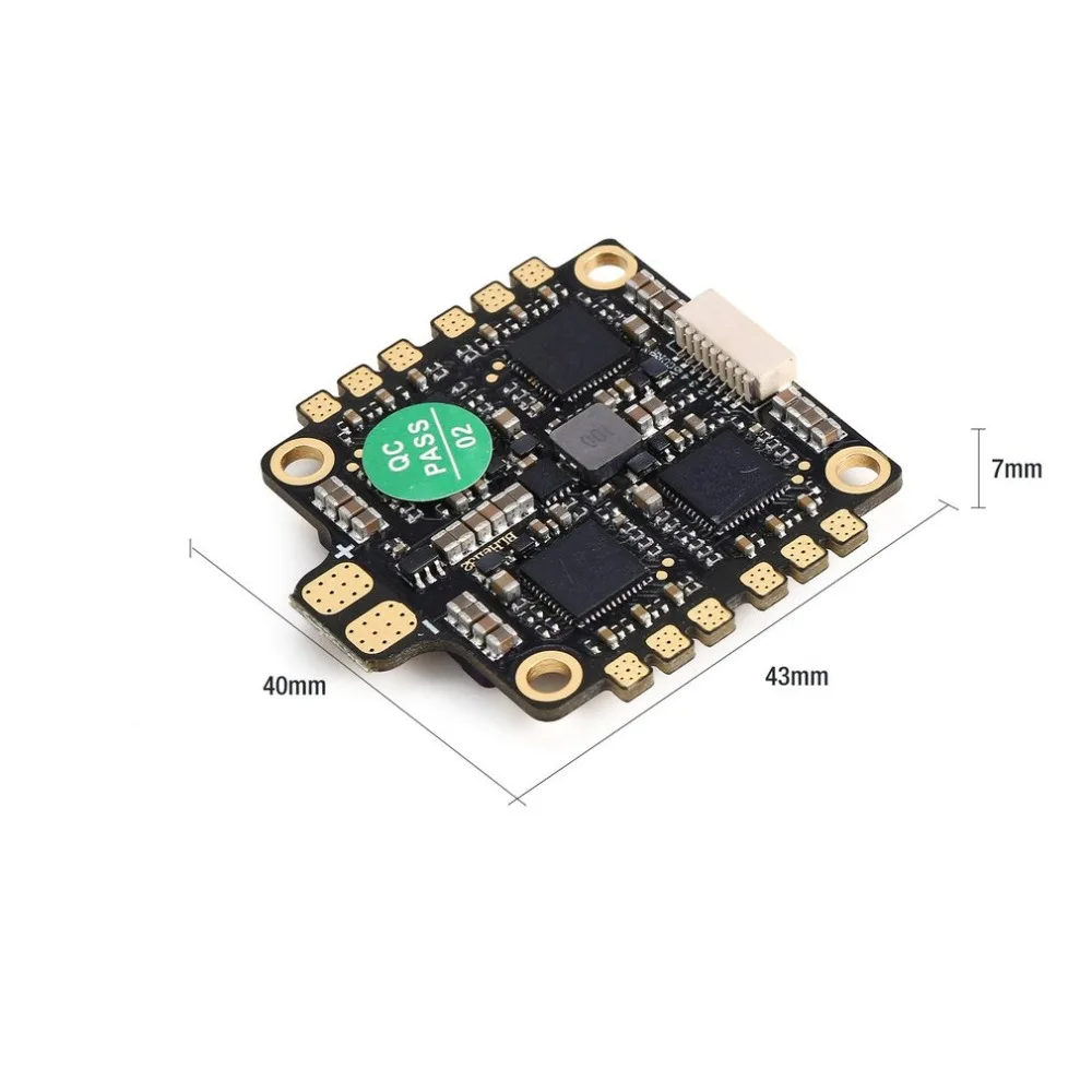 E50AX4 50A 3-6S BLHeli_32 5 в 3A BEC PCB Dshot1200 4 1 ESC для моделей RC Мультикоптер гоночный Дрон Рамка