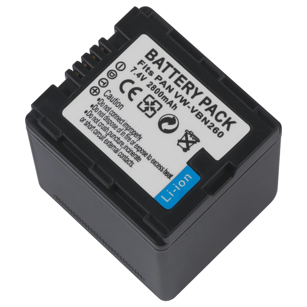 VW-VBN26 VBN260 Батарея+ Зарядное устройство Наборы для цифрового фотоаппарата Panasonic VW-VBN26 HC-X800, HC-X900, Panasonic, VW-VBN390 VBN130 HC-X910 HC-X920