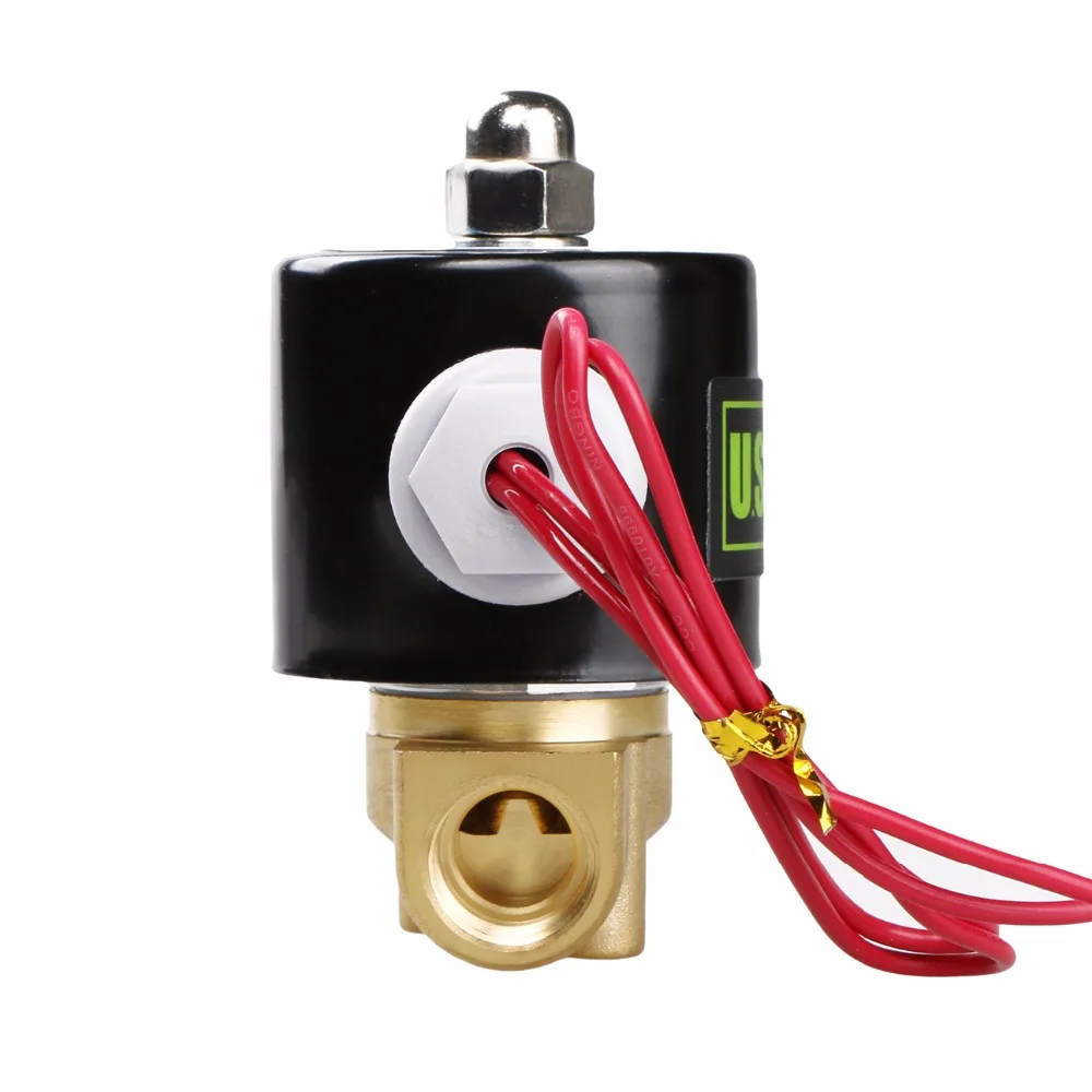3/8&quot латунь Электромагнитный клапан G нормально закрытый 110 В AC|solenoid valve|electric solenoid