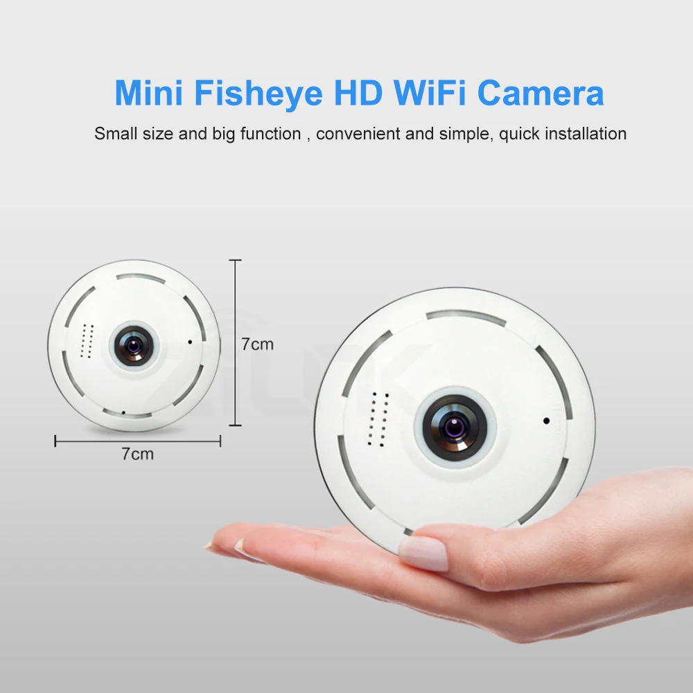 ZILNK облачная wifi ip-камера 360 градусов панорамная камера 960 P HD беспроводная безопасность CCTV Обнаружение движения ночное видение рыбий глаз