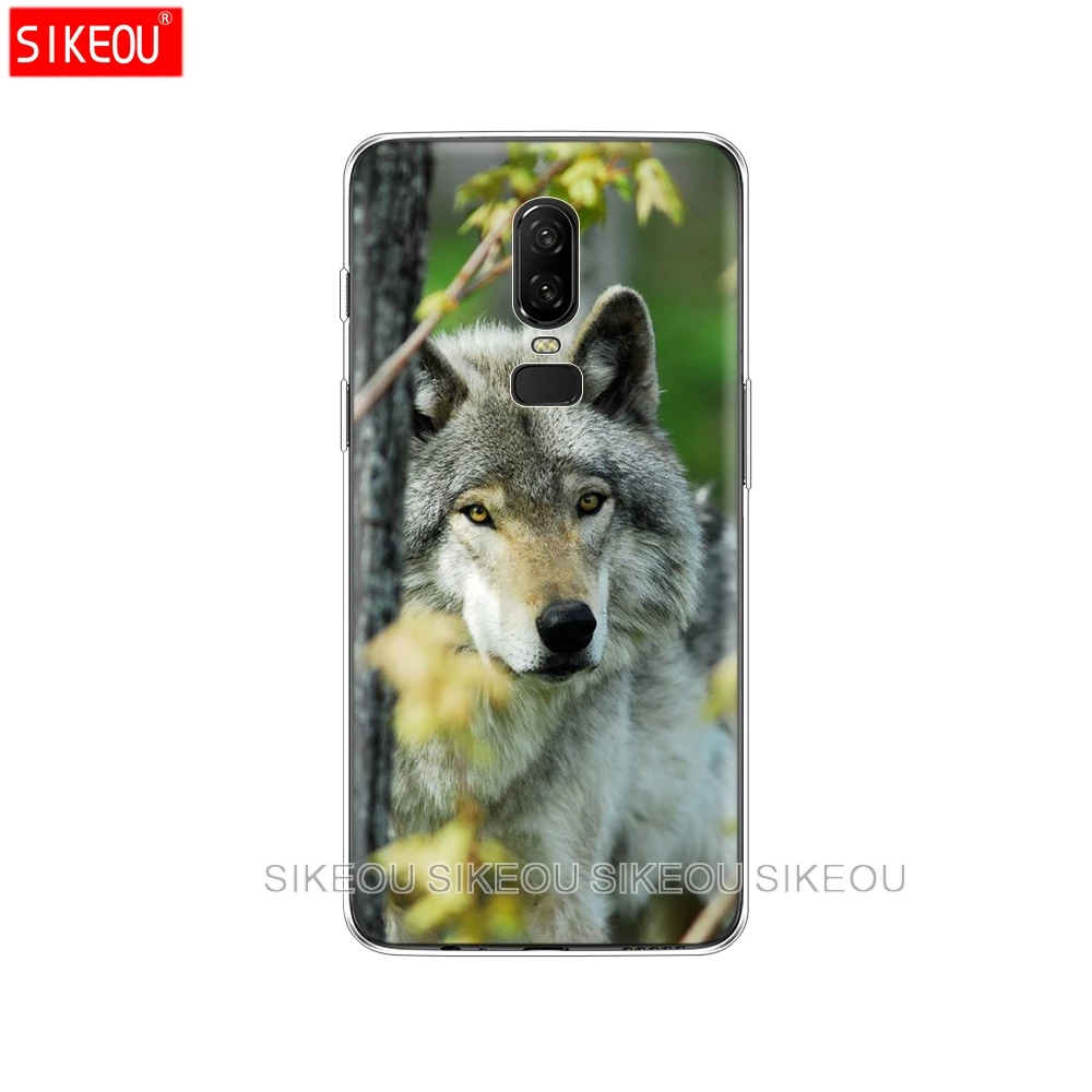 Силиконовый чехол для телефона Oneplus one plus 6 5T 5 3 A3000 A5000 Running Fierce wolf|Бамперы| |