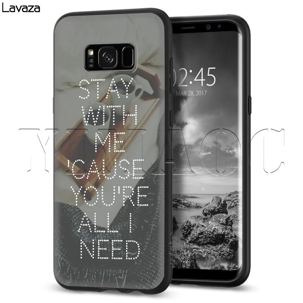 Lavaza Сэм Смит чехол для Samsung Галактики S6 S7 край J6 S8 S9 S10 плюс A3 A5 A6 A7 A8 A9 Note 8 9 |