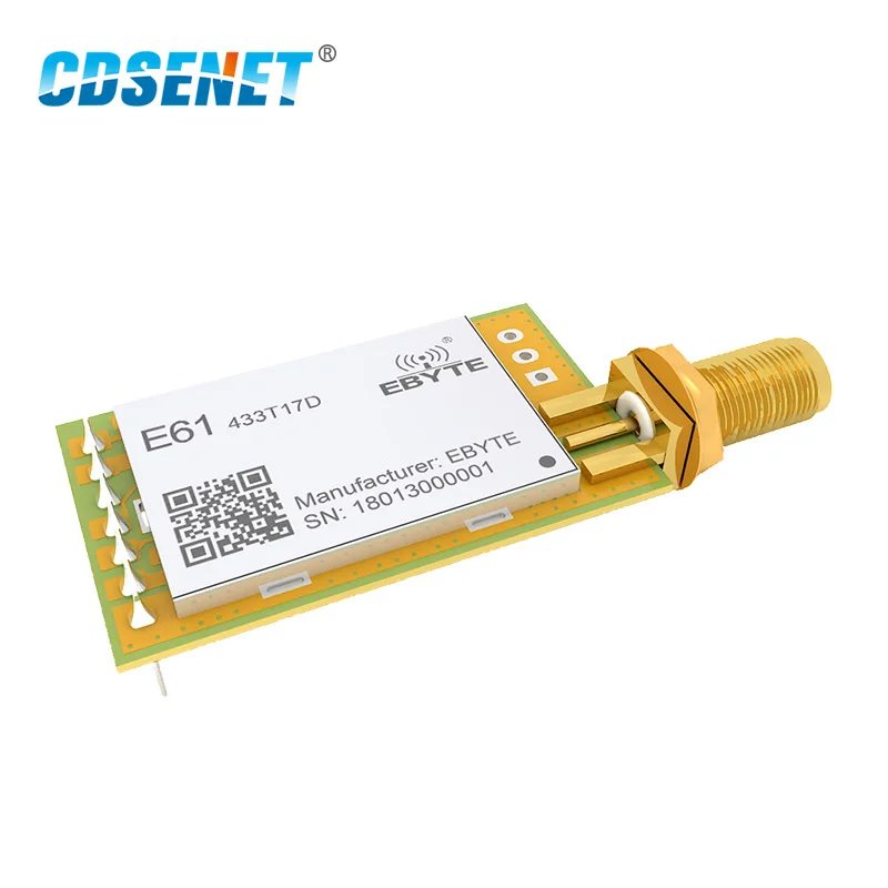 E61 433T17D Modbus 433 мгц радиочастотный трансивер высокое Скорость непрерывной передачи