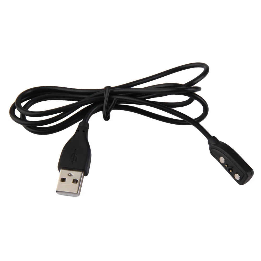 1 м Новый USB кабель для зарядки Smartwatch питание Магнитный переходник провод черный