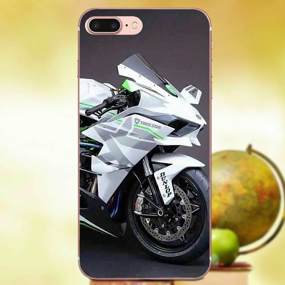 Силиконовый чехол Kawasaki Ninja спортивный мотоцикл для Samsung Galaxy Note 2 3 4 5 8 9 S3 S4 S5 S6 S7 S8 S9