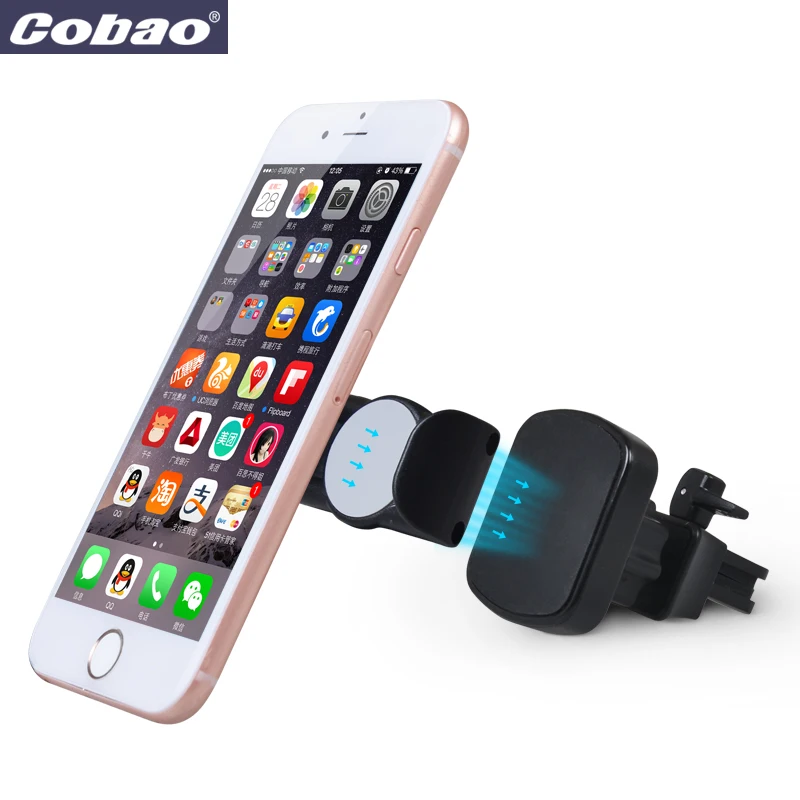 Универсальный магнитный автомобильный держатель для телефона Cobao вращающийся на