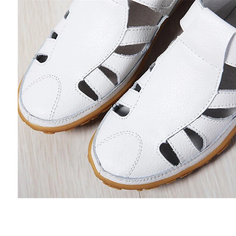 TIMETANG Для женщин gladiatorsandals обувь натуральной телячьей кожи Hollowout flatsandals женские Повседневное мягкий bottomsummershoes Для женщин beachsandal