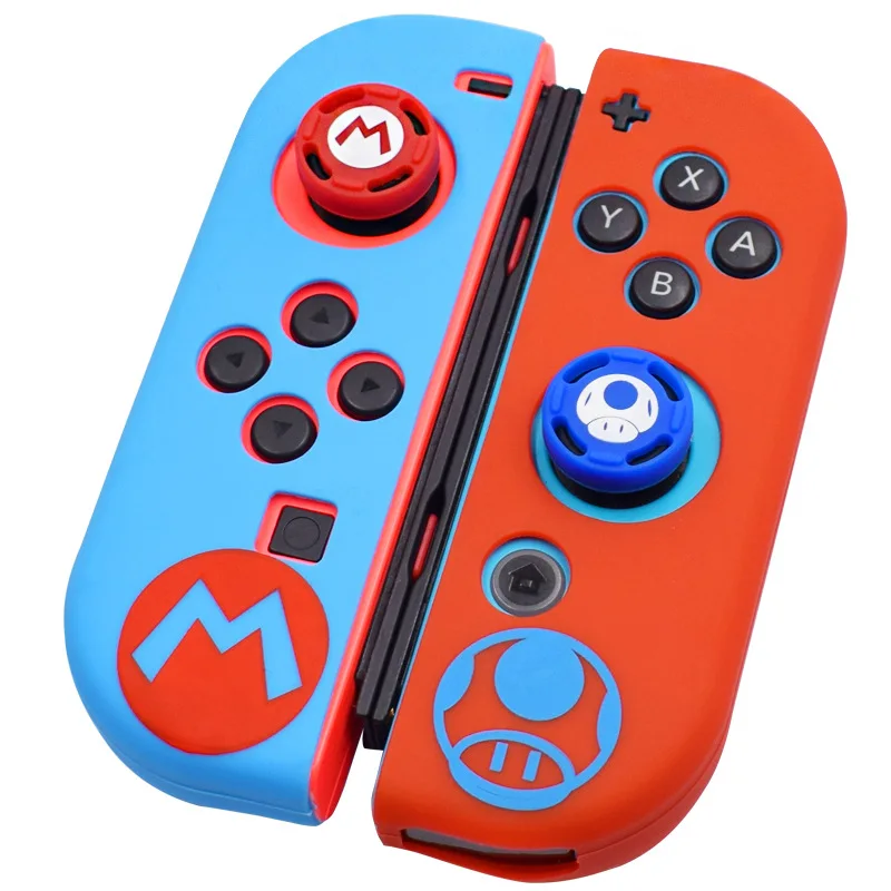 Чехол для nintendo Switch Joycon Cover Solft силиконовый чехол с колпачками для джойстика для nintendo Switch