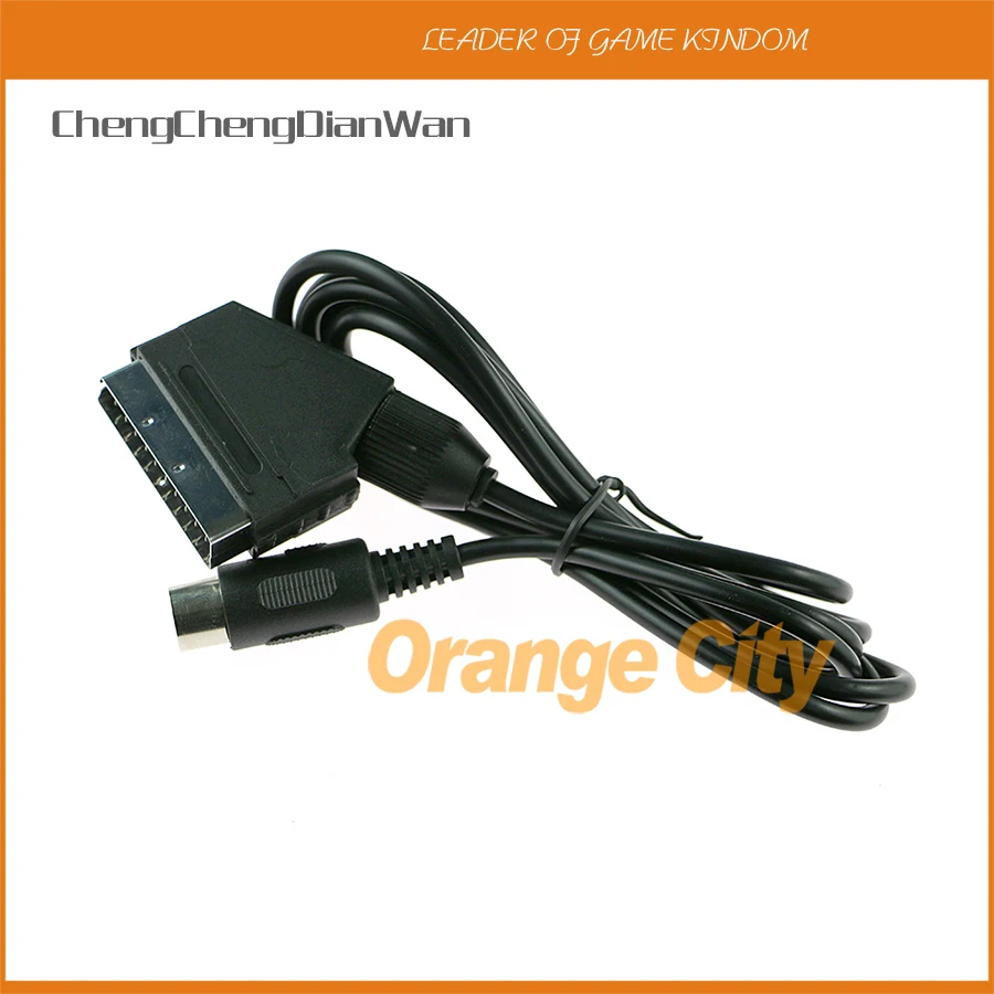 ChengChengDianWan PAL версия RGB Scart кабель для Sega Genesis 1 Mega Drive MD1 V pin консоль|cable for|cable scartcable sega |