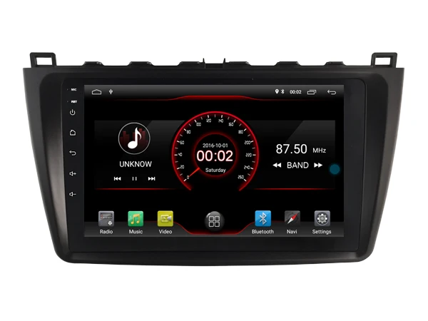 Deluxe Edition автомобильный Android 10 0 плеер для MAZDA 6 2008 2013 стерео Мультимедиа Навигация