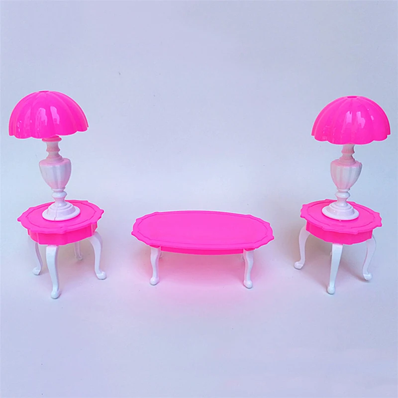 Пластиковые комплекты мебели для детей аксессуары кукол Обучающие гаджеты