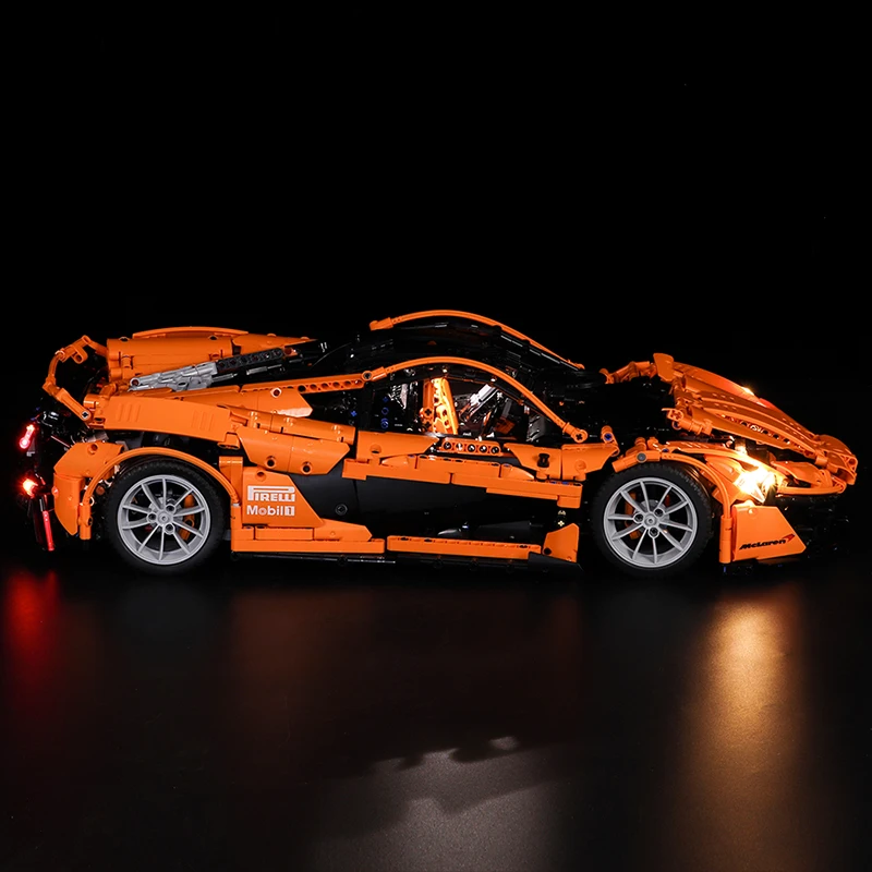 Набор светодиодных ламп для McLaren P1 hypercar 1 8 XQ 1001 Porsche technic Racing Car совместимый 20001 3368