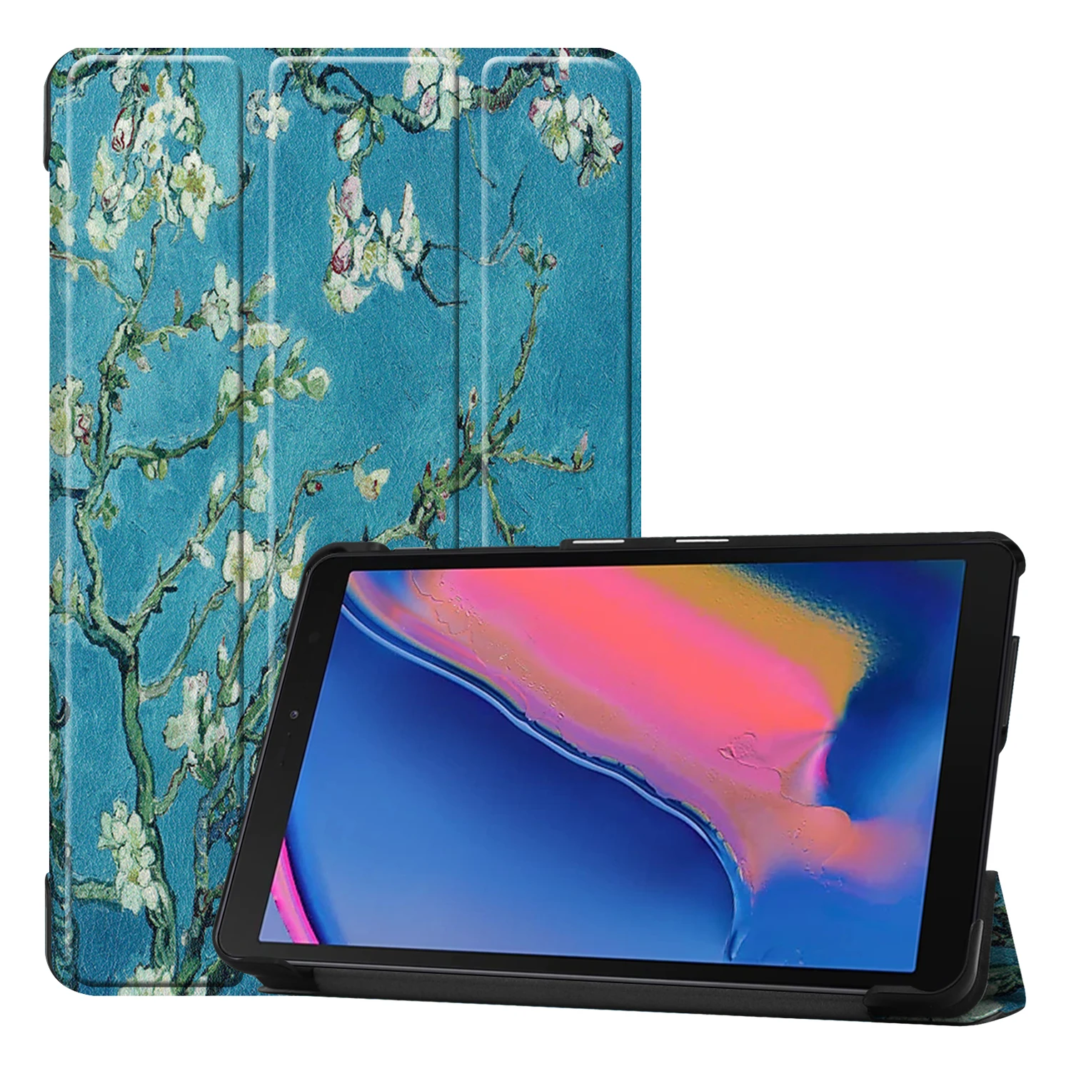 Чехол Kemile для Samsung Galaxy Tab A 8,0 SM-P200 чехол ультратонкая кожа подставка чехол для Galaxy Tab A SM-P200 SM-P205 funda