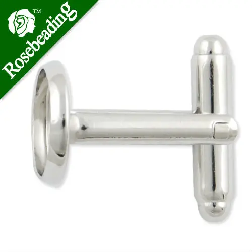 Родиевые бланцы с круглой рамкой 10 мм оптовая продажа | Украшения и аксессуары