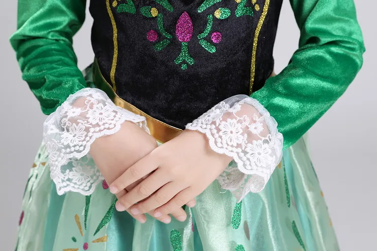 Платье с принтом «Холодное сердце»; disfraz; Анна; Эльза; Принцесса София; vestido; Рапунцель; jurk disfraces; одежда; infantil fever; костюм для детей