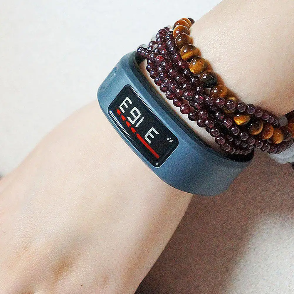 Удобный силиконовый ремешок с застежкой для Garmin Vivofit 1, умный Браслет, аксессуары для часов, размер S/L, ремешок на запястье